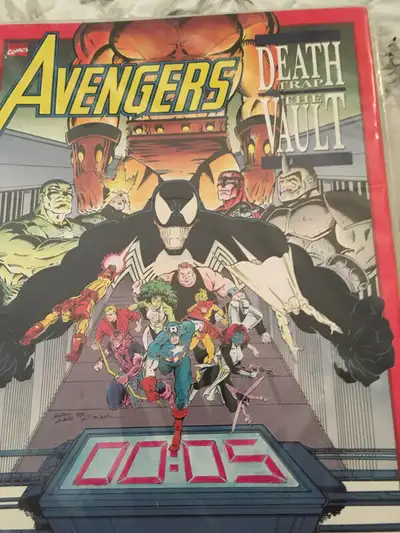 I am offering Avengers, Death Trap the Vault. Fingeroth Lim Sanders. NEW UNREAD Venom pulls off a br...