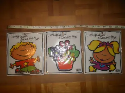 3 jumbo fridge magnets, View more