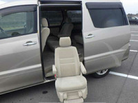 Toyota  Alphard 7 passenger minivan with handcap seat