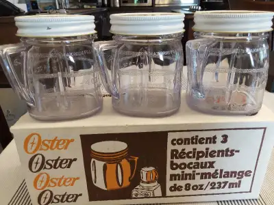 3 minis récipients pour mélangeur de marque Oster, View more