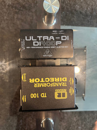 DI box TD100 & ultra DI 400p