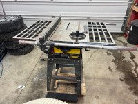 Table saw and bager