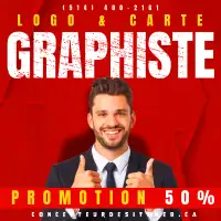 Graphiste, Infographiste, Carte d’affaire, Logo, site web