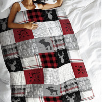 New Weighted Blanket • Patchwork • 10 LBS • 40" x 60"