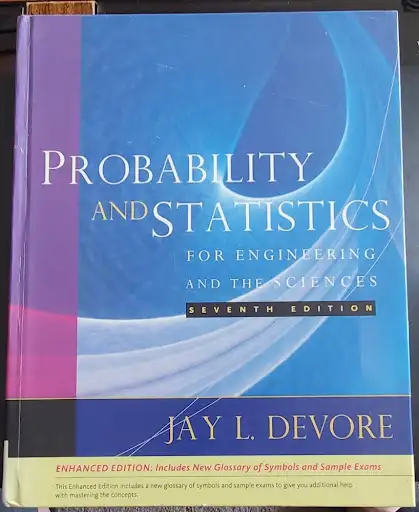 Probability and Statistics for Engineering - Jay L. Devore (7th473667209894963200