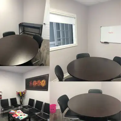 We have quiet and furnished office rooms available for rent. Best suitable for small offices like ac...