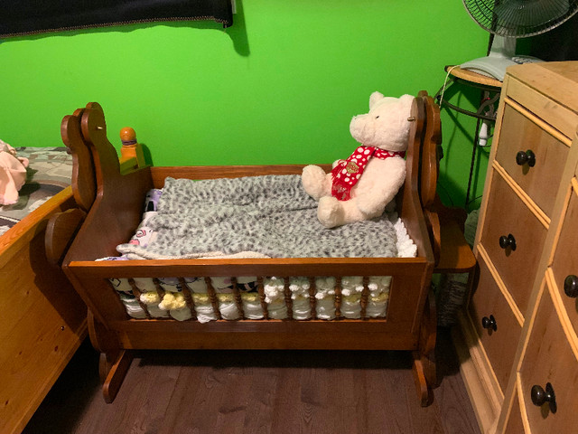 Home made bear cradle in Cribs in Sudbury - Image 2