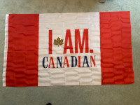 Molson I Am Canadian Flag