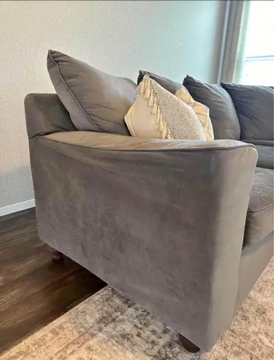 Sectional pillows included... Fairly used just like new. Needed it gone ASAP I got truck if needed f...
