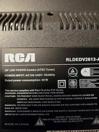 RCA LED TV 28", View more