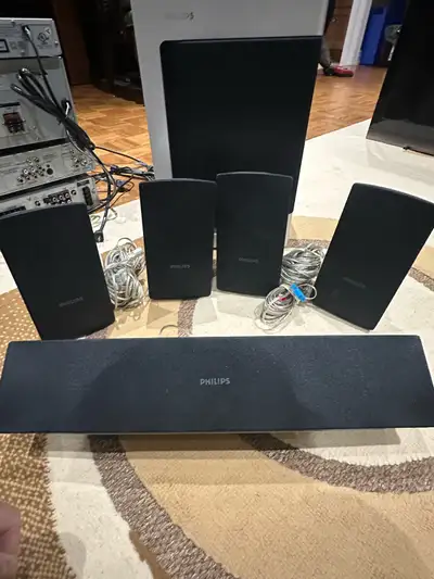 Philips home theatre system speaker, View more