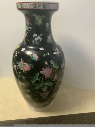 VASE-CHINESE—pre 1960??-contact if you can translate stamp, View more