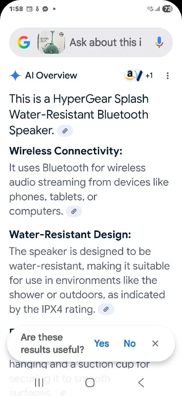 HyperGear Splash Bluetooth Speaker64840231169410121