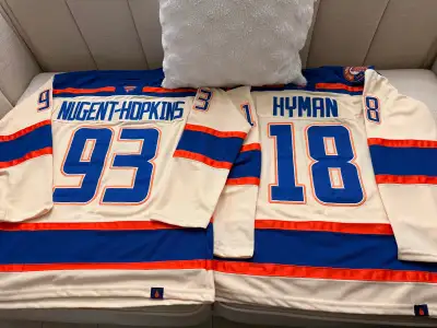 New  Oilers hockey Jersey, View more