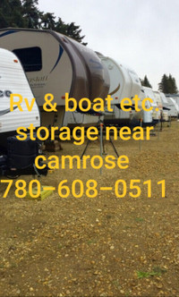 Rv and boat etc . storage camrose