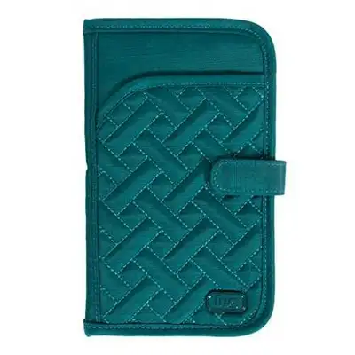 Lug Tandem Wallet Brushed Teal, View more