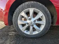 WINTER SET OF TIRES AND RIMS