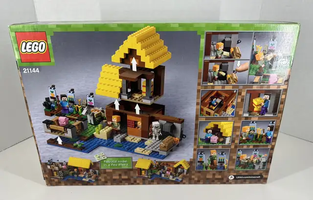 Lego Minecraft The Farm Cottage 21144 (Brand New Sealed) in Toys & Games in Markham / York Region - Image 5