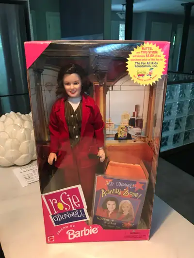 Rosie O’Donnell Barbie doll, View more