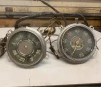 Original 1951 Chev truck gauges