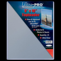 Ultra Pro ... 8" x 10" .. TOP LOADERS .. (8x10 sleeves will fit)