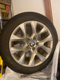 BMW x5 tires and rims set