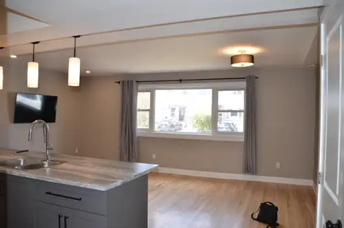 Beautifully renovated top-to-bottom, this bright 3-bedroom apartment on the ground floor of a boutiq...
