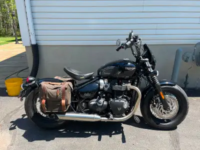 Triumph Bobber in perfect condition. Price includes Corbin seat (or stock) with COC spring system, B...