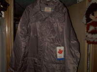 LEATHER FULL LENGTH COAT -and- NEW PARKA