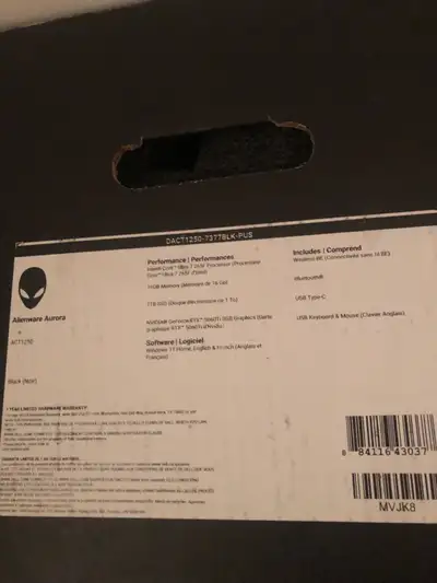 Alienware act1250 gaming pc, View more