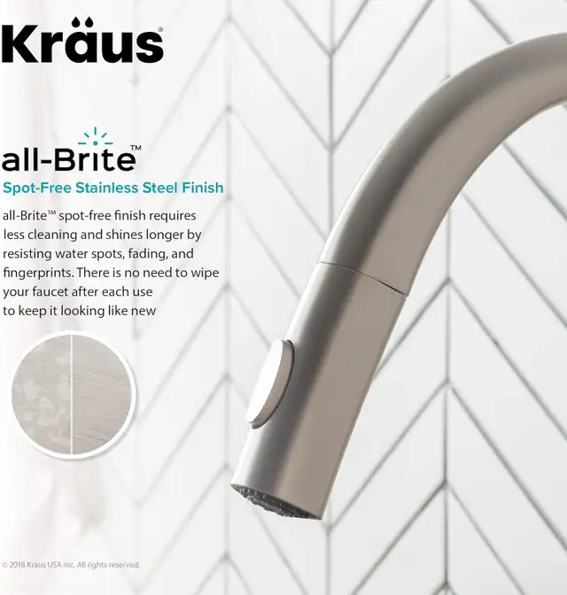 Kraus KPF-2522SFS Arqo Dual Function Pull Down Kitchen Faucet435641681833502724