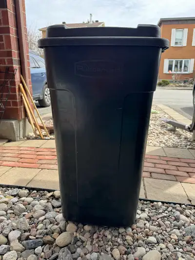 Rectangular Wheeled Outdoor Garbage Can/Bin 189L, View more