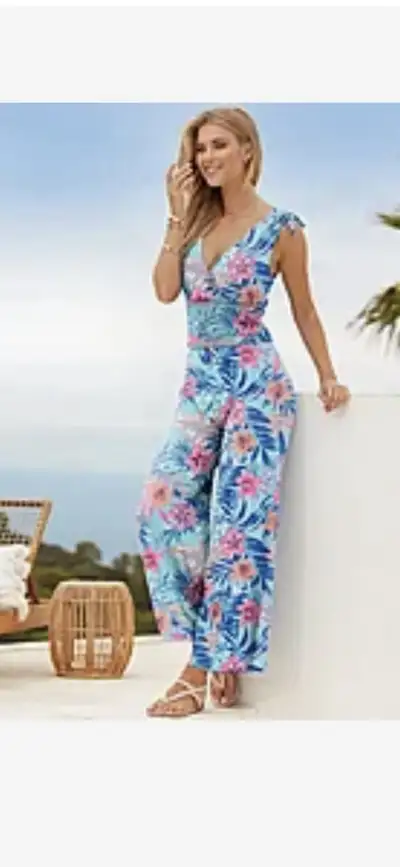 Vacation jump suit - M , View more