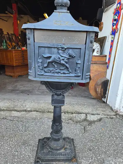 Cast Iron Mailbox, View more
