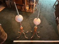 Antique Lightning Rods with Balls