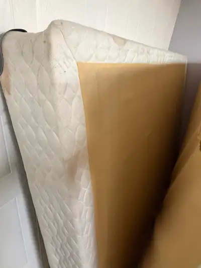 Must pick up, has water damage on the a couple of the corners.