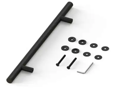 New Barn door handle 22", black, 3 available, View more