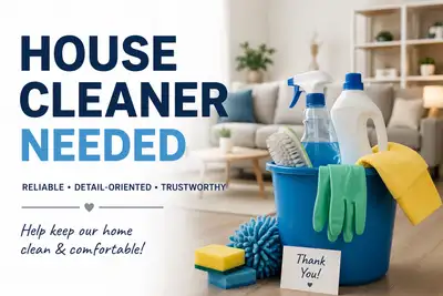 Biweekly House Cleaner Needed – Hamilton , View more