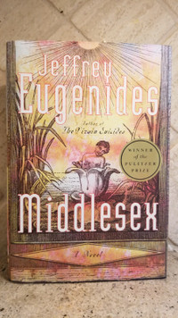 Hardcover Novel "Middlesex" Jeffrey Eugenides