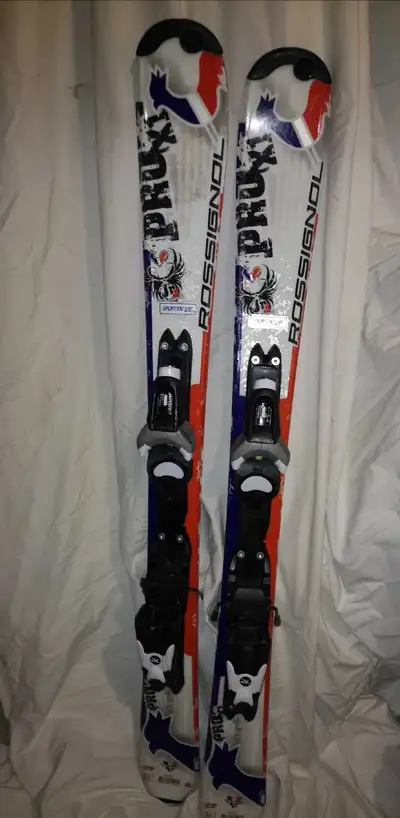 100 CM ROSSIGNOL SKIS WITH ROSSIGNOL BINDINGS , View more