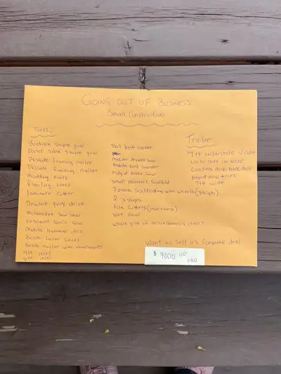 Posting for my cousins. They’re going out of business and want to sell everything. Any questions cal...