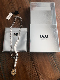 NEW D&G Necklace with adjustable pendant 
