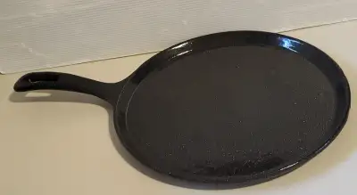 Nuwave Cast Iron 10.6” Griddle Pan Porcelain Enamel Coating, View more