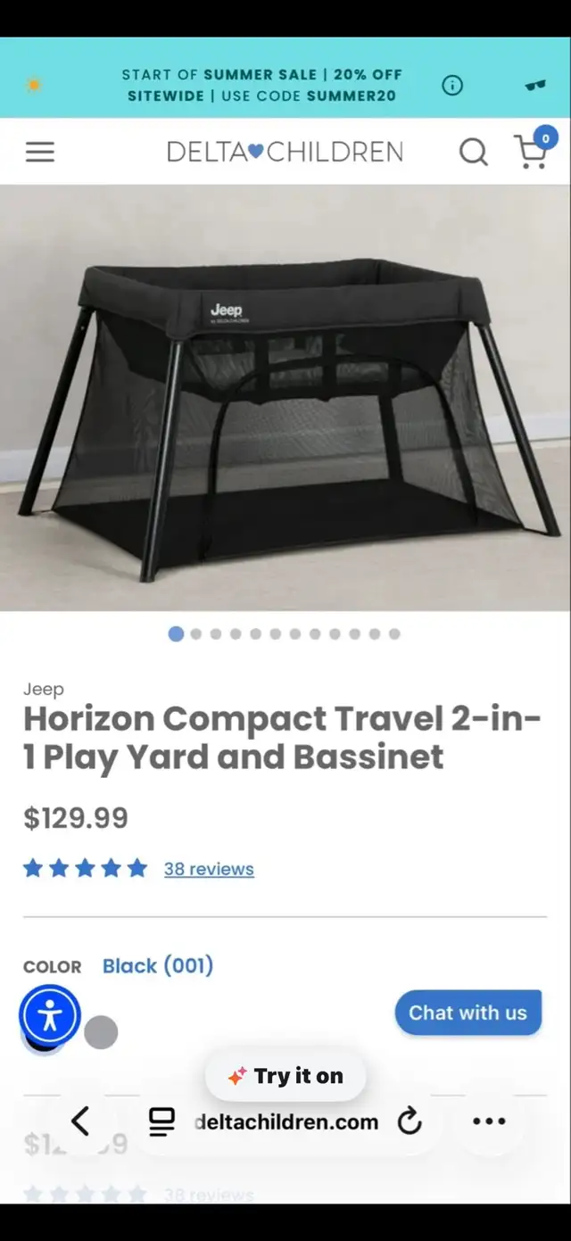 Baby Bed, Bassinet, Changing area, Playard in Other in Mississauga / Peel Region - Image 8