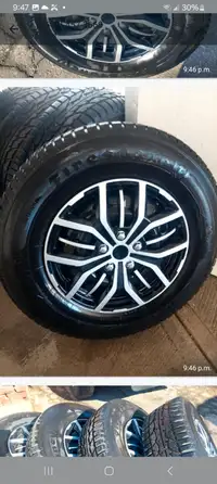 4 Good condition winter tires  $ 500