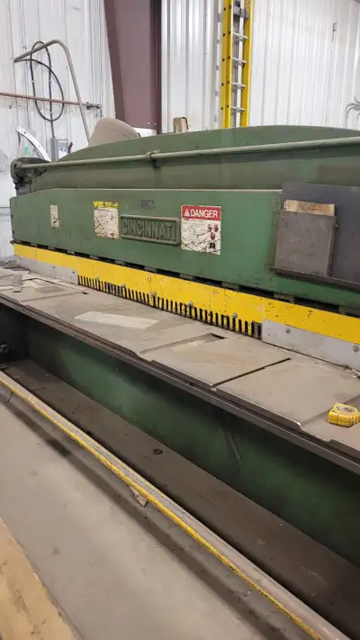 SHEAR, CINCINNATI, 12 FOOT X 1/4", View more