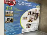 Bily 3 in 1 Metal Superyard baby/pet gate