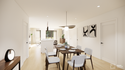 Superbe logement neuf, style condo, situé dans un immeuble à 4 logements - Nouveau développement dan...