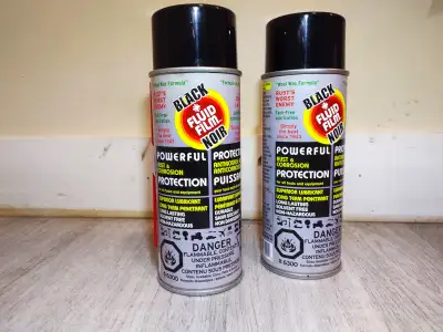 BLACK FLUID FILM RUST & CORROSION PROTECTION., View more