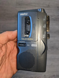 Sanyo TALK BOOK TRC-670M MicroCassette Voice Recorder